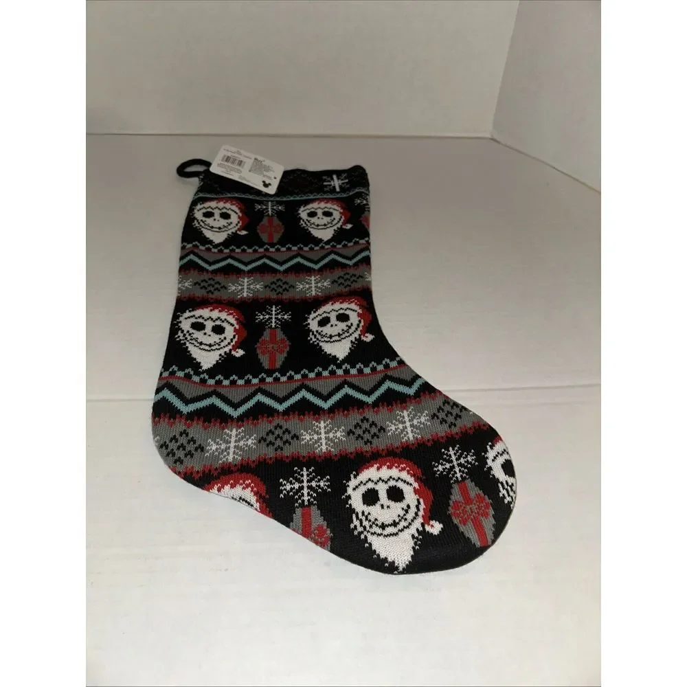 NWT Disney Nightmare Before Christmas Jack Skellington Christmas‎ Stocking